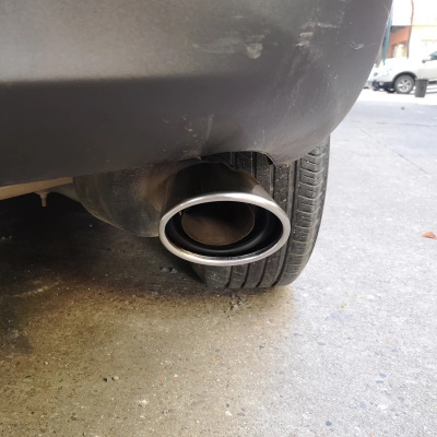 Toyota RAV4 (14-19) насадка на выхлопную трубу глушителя из нержавеющей стали