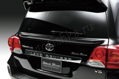 Toyota Land Cruiser 200 (07-15) Накладка WALD под стекло пятой двери