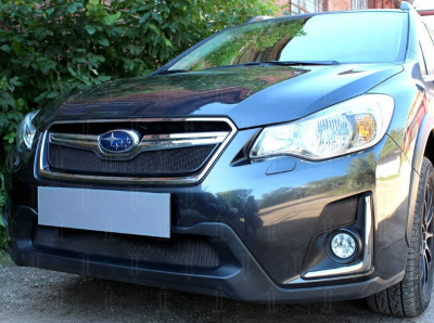 Subaru XV (16–) Защита радиатора, чёрная, низ